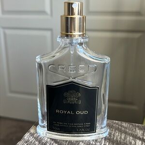 EMPTY bottle CREED Royal Oud 50 ml 1.7 fl oz size